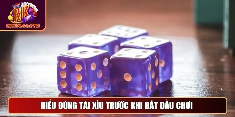 Hiểu đúng tài xỉu trước khi bắt đầu chơi